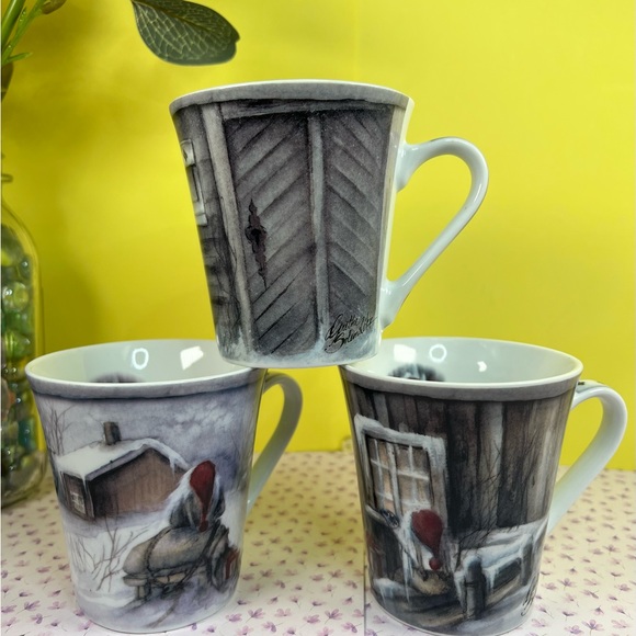 Gammelnissen - Great Christmas Coffee Mug (Set Of 3 Mugs) 8oz, NEW! From Norway! - Picture 4 of 17